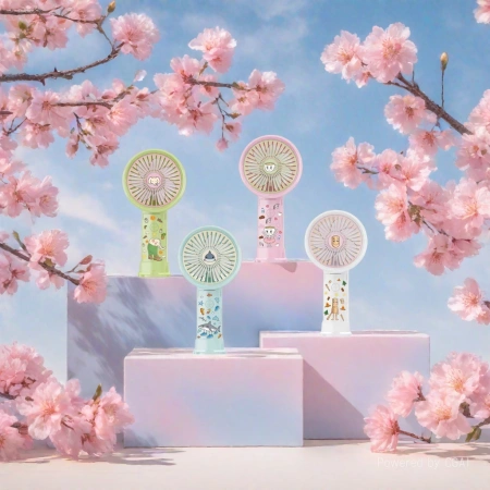 Hot-selling color cartoon USB handheld small fan mini portable electric fan Hot-selling color cartoon USB handheld small fan mini portable electric fan